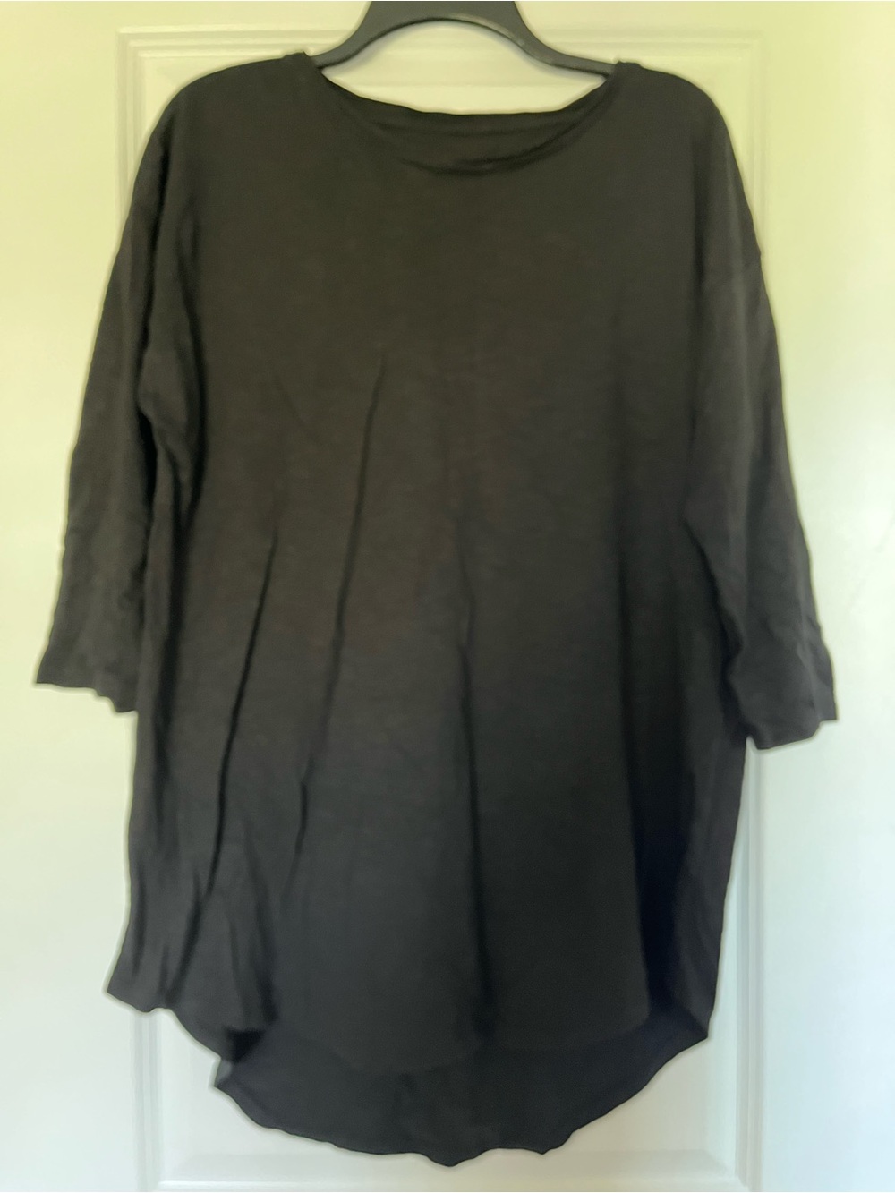 Chico’s. Basic Black Oversized Tunic Top